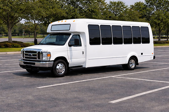 20-passenger mini coach available for charter in Phoenix, AZ